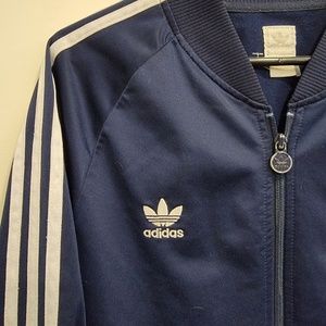 Adidas Navy Blue New Jersey Track Jacket